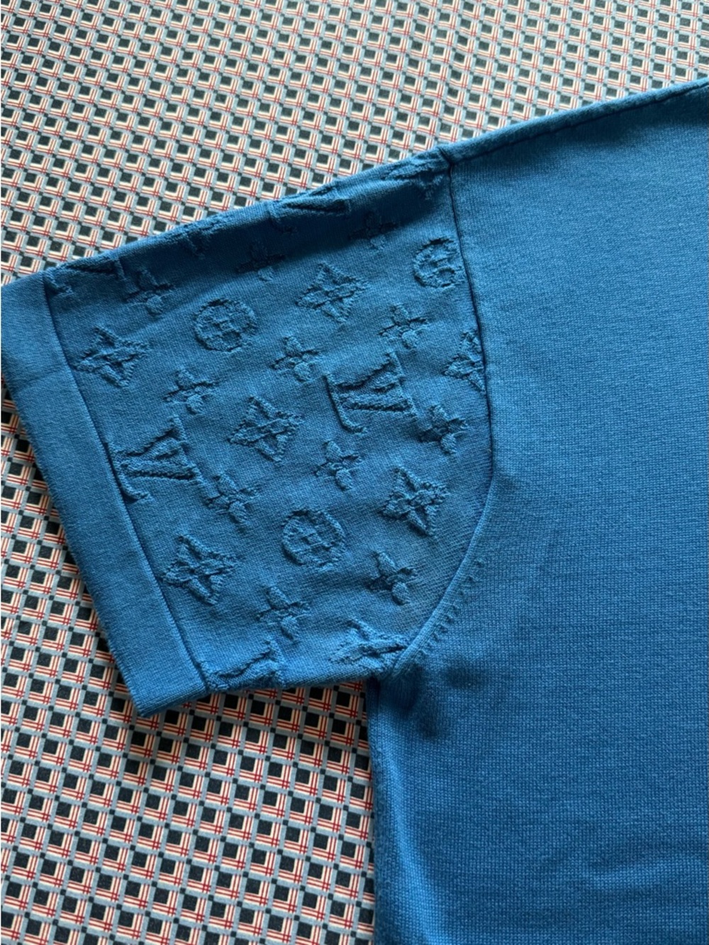 Louis Vuitton Men’s Crewneck Sweater in Teal